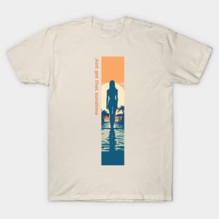 get that sunshine, swimming pool lifestyle v7 T-Shirt